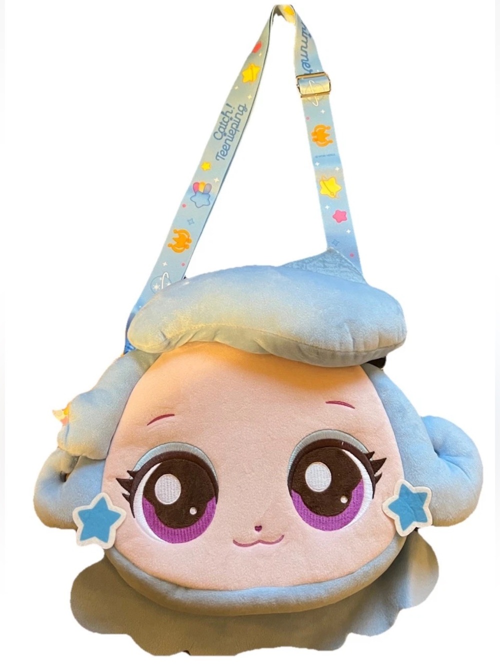 Catch Teenieping Shimmerping Plush Crossbody Bag